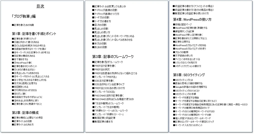 「ブログ執筆」編